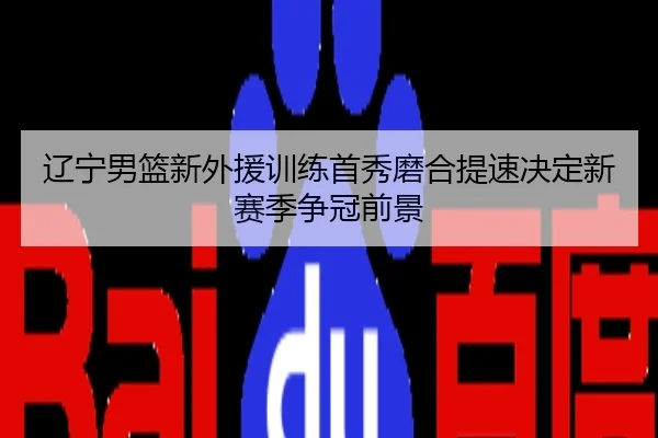 辽宁男篮新外援训练首秀磨合提速决定新赛季争冠前景